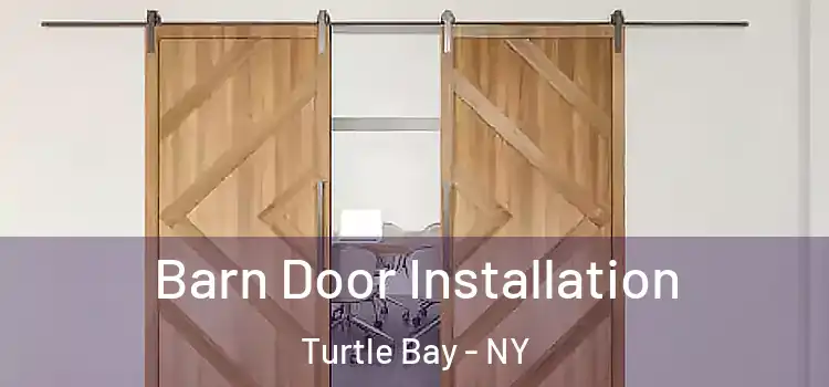  Barn Door Installation Turtle Bay - NY