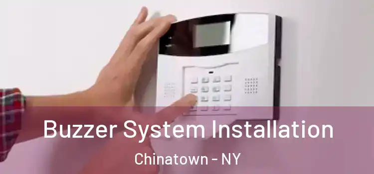  Buzzer System Installation Chinatown - NY