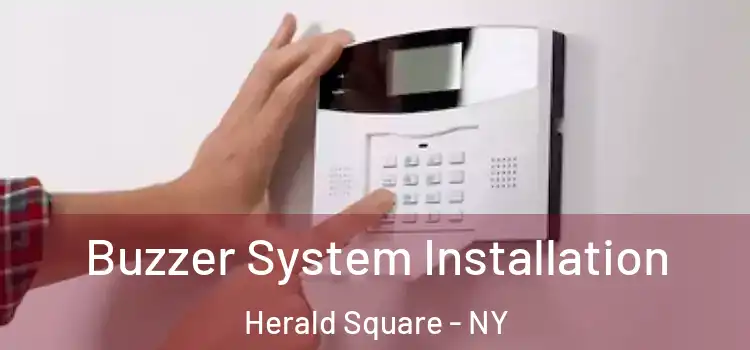 Buzzer System Installation Herald Square - NY