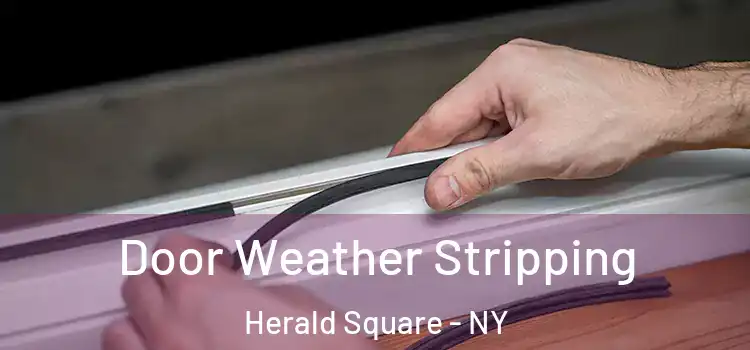  Door Weather Stripping Herald Square - NY