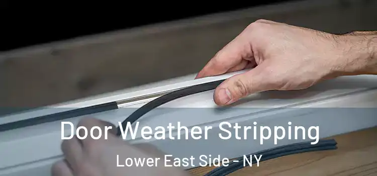  Door Weather Stripping Lower East Side - NY