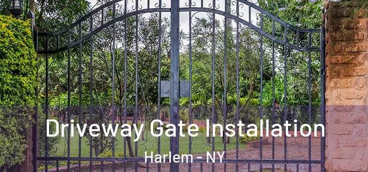  Driveway Gate Installation Harlem - NY