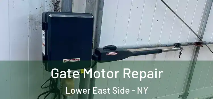  Gate Motor Repair Lower East Side - NY