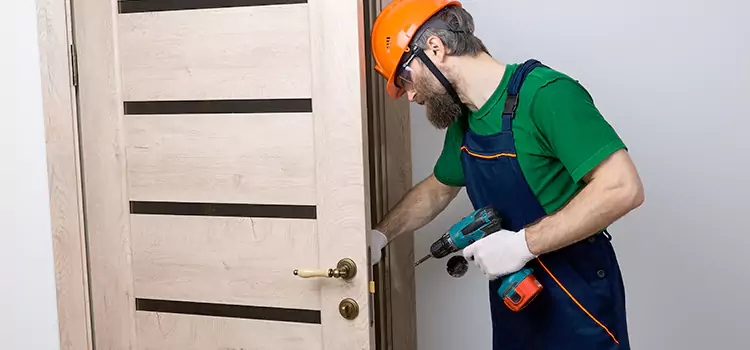 Replace Internal Door Handle with Lock Manhattan