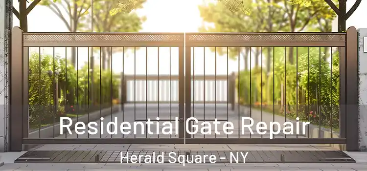  Residential Gate Repair Herald Square - NY