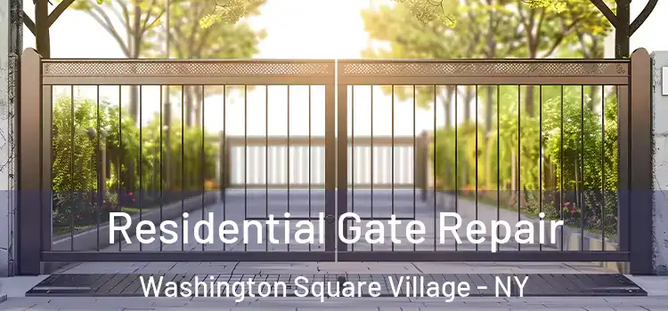  Residential Gate Repair Washington Square Village - NY