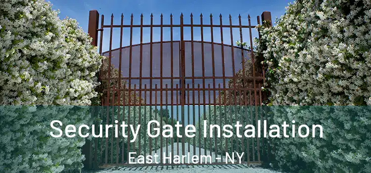  Security Gate Installation East Harlem - NY