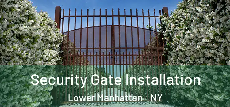  Security Gate Installation Lower Manhattan - NY