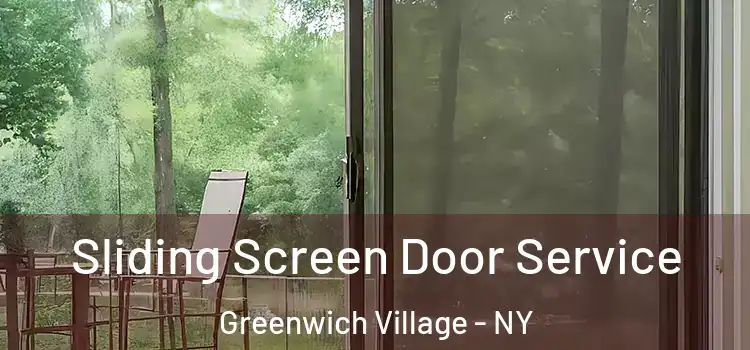  Sliding Screen Door Service Greenwich Village - NY