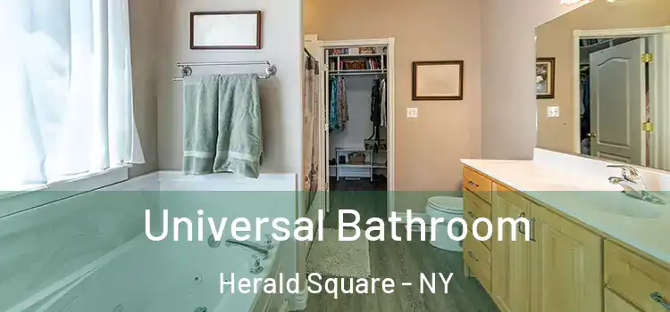  Universal Bathroom Herald Square - NY