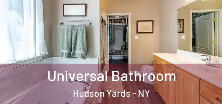 Universal Bathroom Hudson Yards - NY