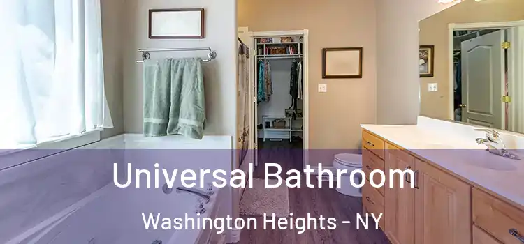  Universal Bathroom Washington Heights - NY