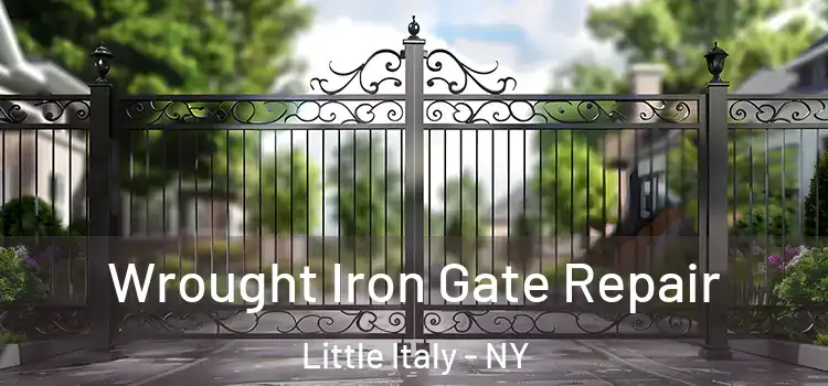  Wrought Iron Gate Repair Little Italy - NY